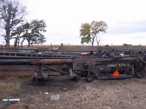 2012 Used Case IH 2162 Header parts.