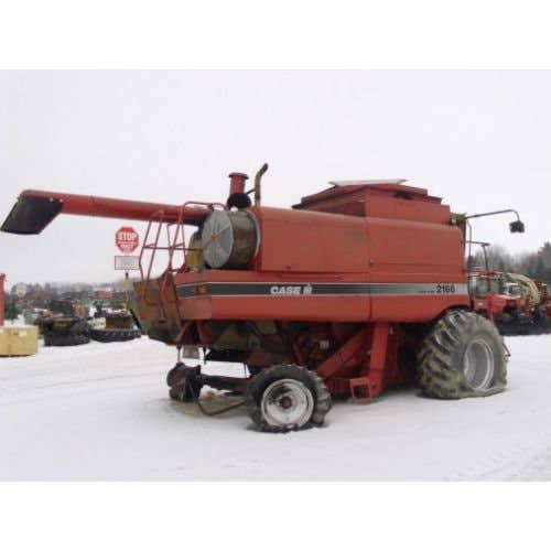 Used Case IH 2166 Combine parts.