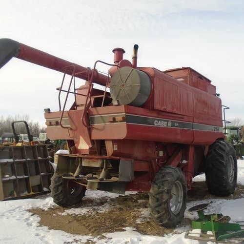 Used Case IH 2166 Combine parts.