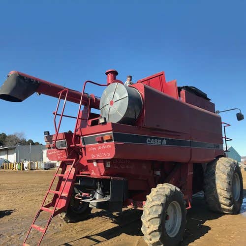 Used Case IH 2166 Combine parts.