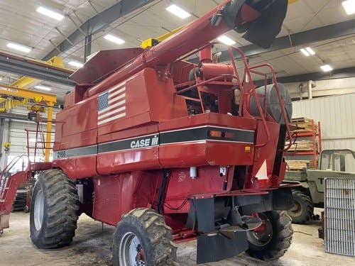 Used Case IH 2166 Combine parts.