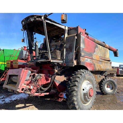 Used Case IH 2166 Combine parts.