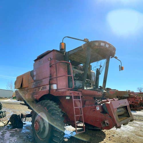 Used Case IH 2166 Combine parts.