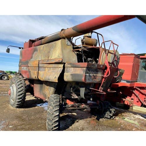 Used Case IH 2166 Combine parts.