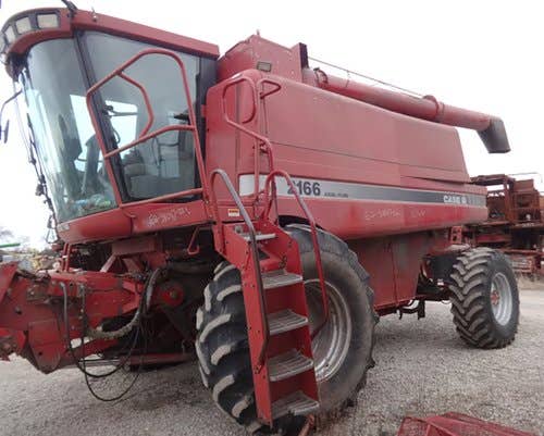 1995 Used Case IH 2166 Combine parts.
