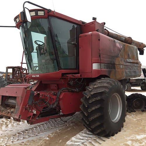 1996 Used Case IH 2166 Combine parts.