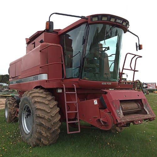 Used Case IH 2166 Combine parts.