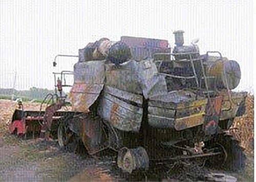 1996 Used Case IH 2188 Combine parts.