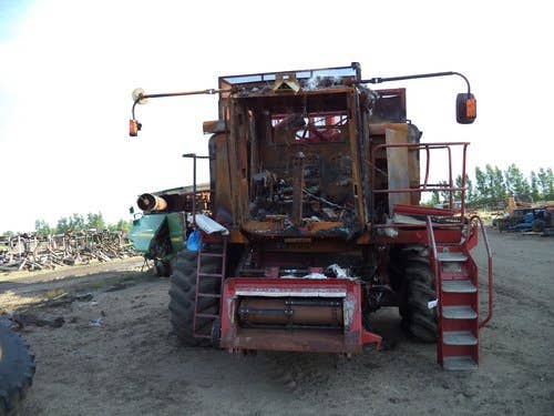 1995 Used Case IH 2188 Combine parts.