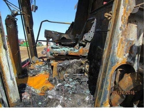 1995 Used Case IH 2188 Combine parts.