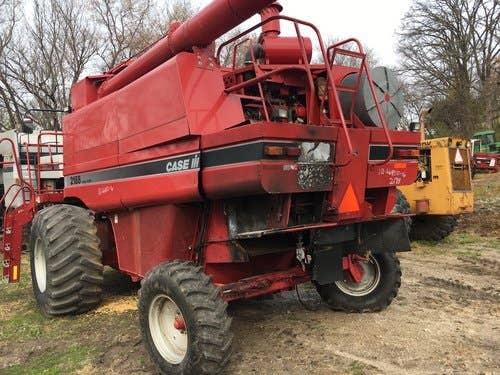 Used Case IH 2188 Combine parts.