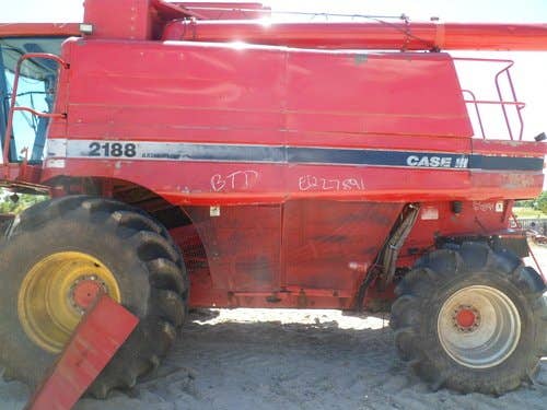 Used Case IH 2188 Combine parts.