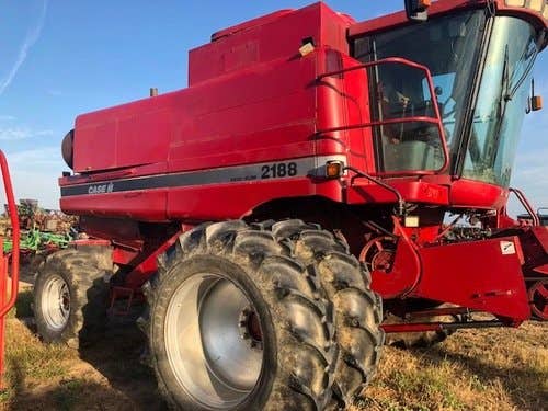 Used Case IH 2188 Combine parts.
