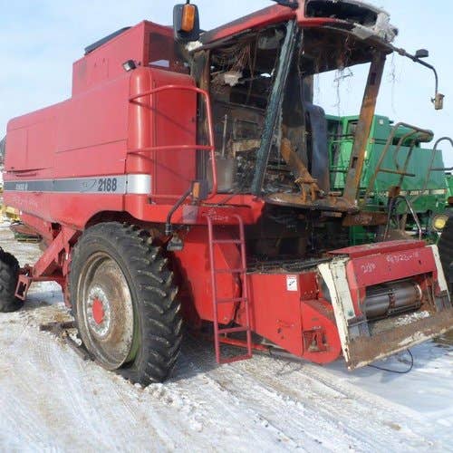 Used Case IH 2188 Combine parts.