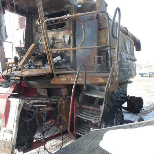 Used Case IH 2188 Combine parts.