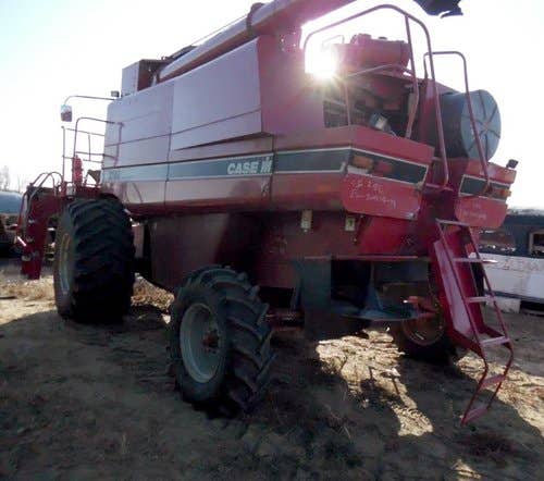 Used Case IH 2188 Combine parts.