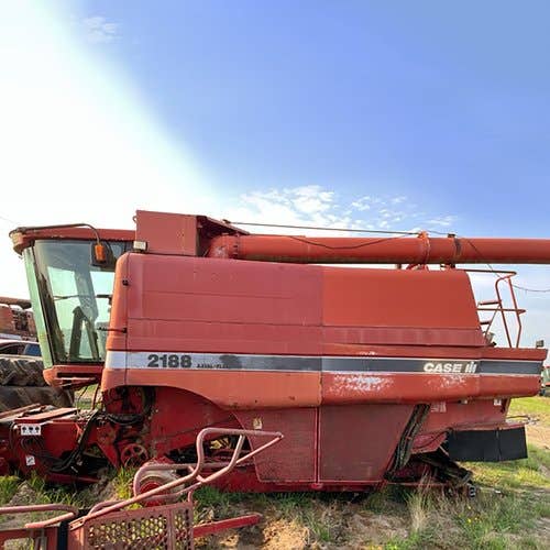 Used Case IH 2188 Combine parts.