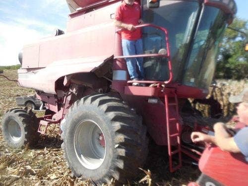 2003 Used Case IH 2366 Combine parts.