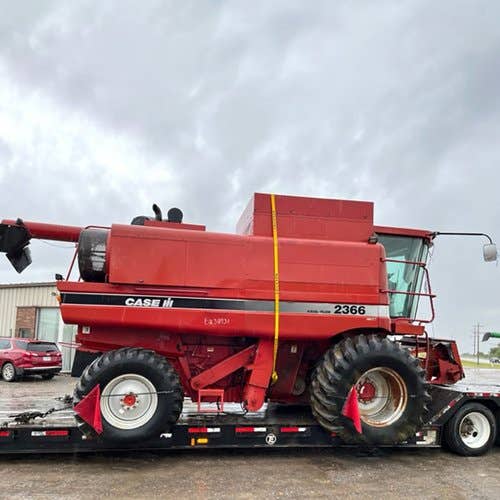 Used Case IH 2366 Combine parts.