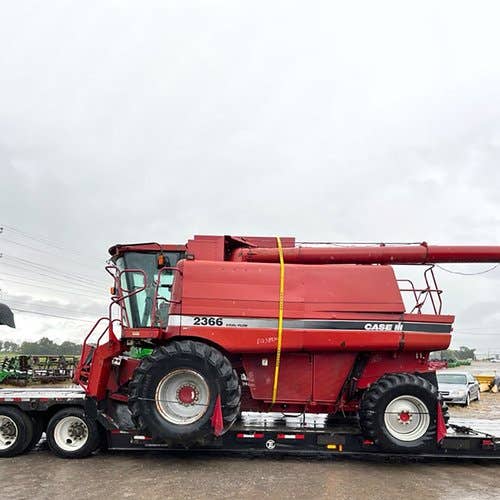 Used Case IH 2366 Combine parts.