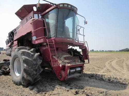 2005 Used Case IH 2388 Combine parts.