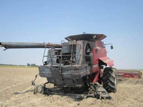 2005 Used Case IH 2388 Combine parts.