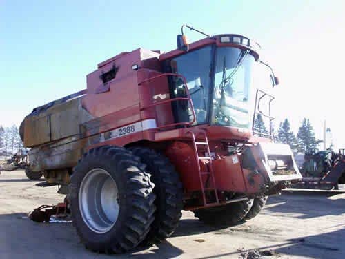 Used Case IH 2388 Combine parts.