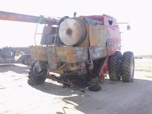 Used Case IH 2388 Combine parts.
