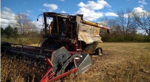 2000 Used Case IH 2388 Combine parts.
