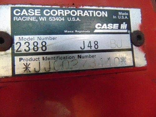 2004 Used Case IH 2388 Combine parts.
