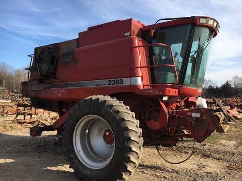 2004 Used Case IH 2388 Combine parts.