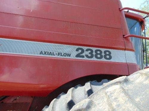 2004 Used Case IH 2388 Combine parts.