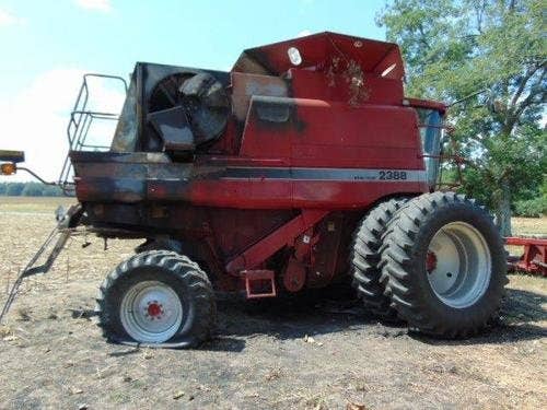 2004 Used Case IH 2388 Combine parts.
