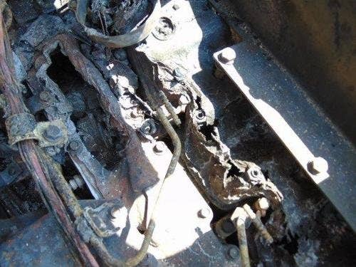 2004 Used Case IH 2388 Combine parts.