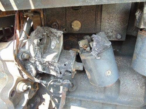 2004 Used Case IH 2388 Combine parts.