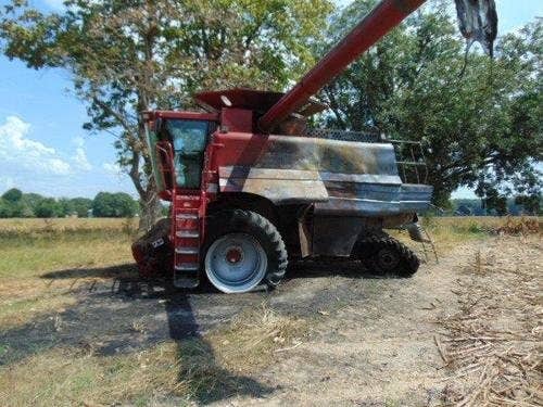 2004 Used Case IH 2388 Combine parts.