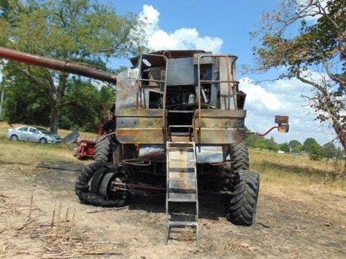 2004 Used Case IH 2388 Combine parts.