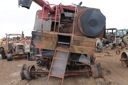 2001 Used Case IH 2388 Combine parts.