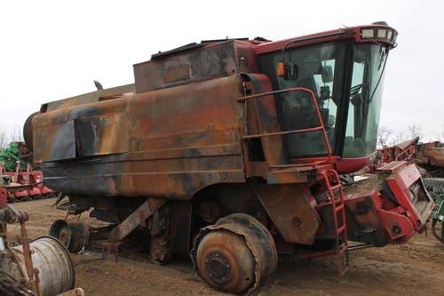 2001 Used Case IH 2388 Combine parts.