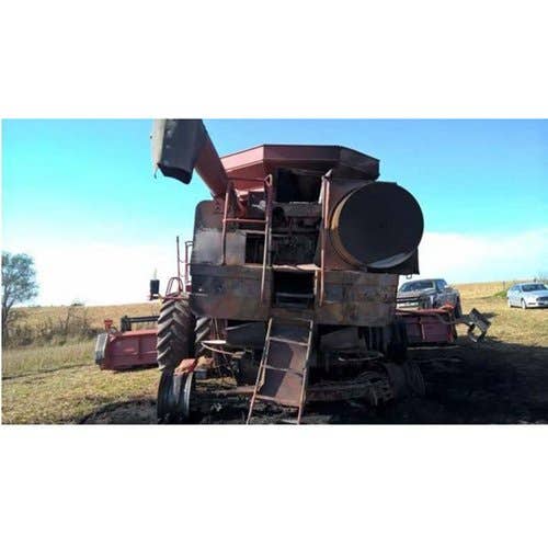 2001 Used Case IH 2388 Combine parts.