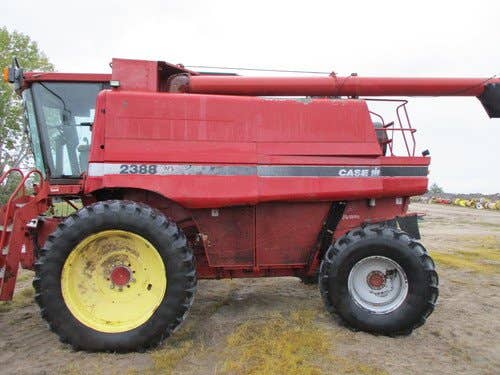 Used Case IH 2388 Combine parts.