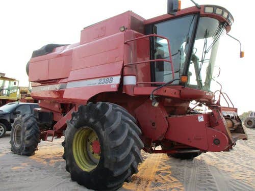 Used Case IH 2388 Combine parts.