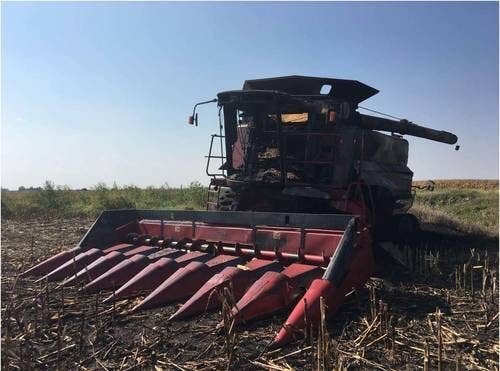 2003 Used Case IH 2388 Combine parts.
