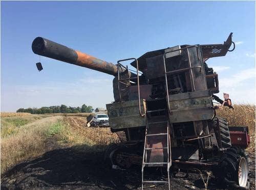 2003 Used Case IH 2388 Combine parts.