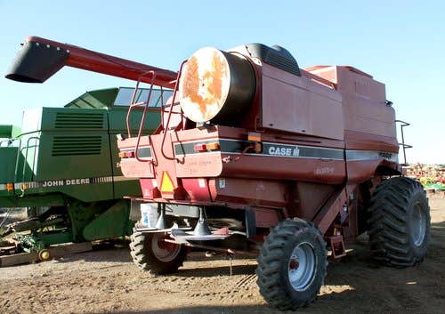 Used Case IH 2388 Combine parts.