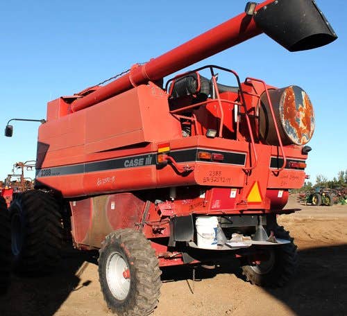 Used Case IH 2388 Combine parts.