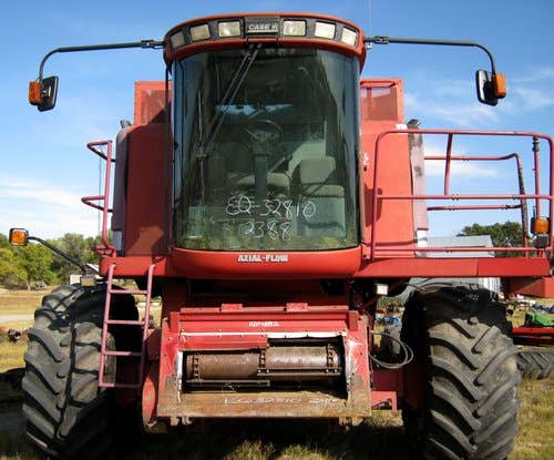 Used Case IH 2388 Combine parts.