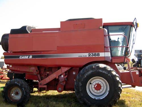 Used Case IH 2388 Combine parts.