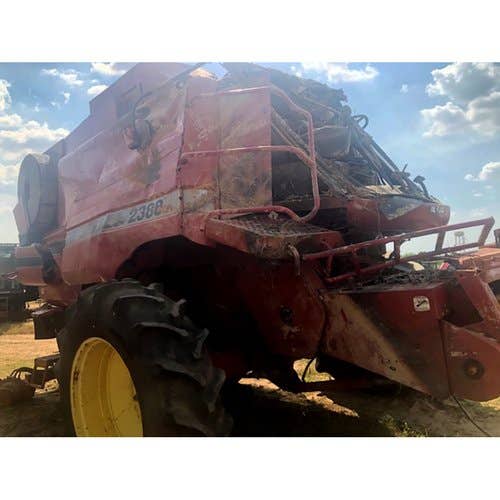 2002 Used Case IH 2388 Combine parts.