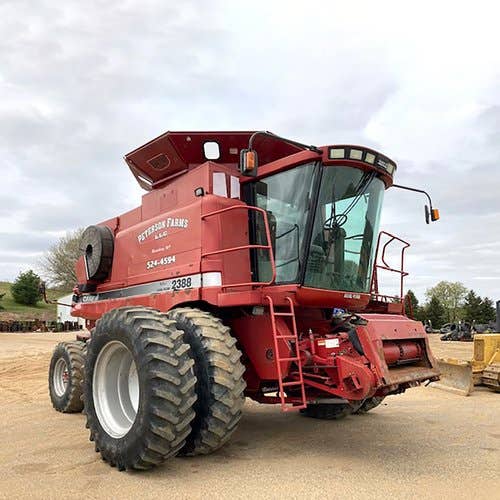 2004 Used Case IH 2388 Combine parts.